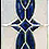 Triple Glazed Brass Light - TQC-11 BLUE
