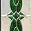 Triple Glazed Brass Light - TQC-11 GREEN