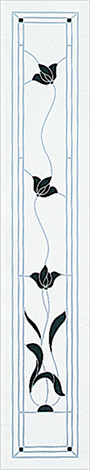Frost Coloured Option - Frosted-Black-Orchid
