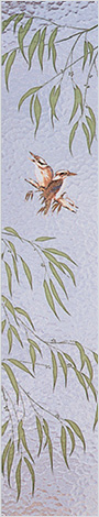 Frost Coloured Option - Kookaburra-Green-Leaves