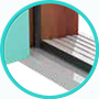 Self draining Aluminium Sill